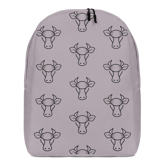 Minimalist Backpack with CowBonBon Logo