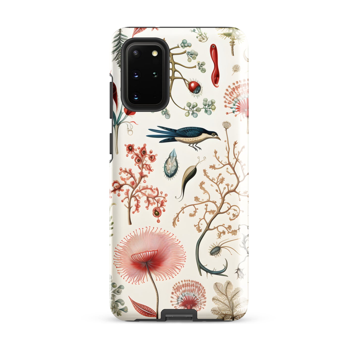 Botanical Art with Bird - Tough case for Samsung®
