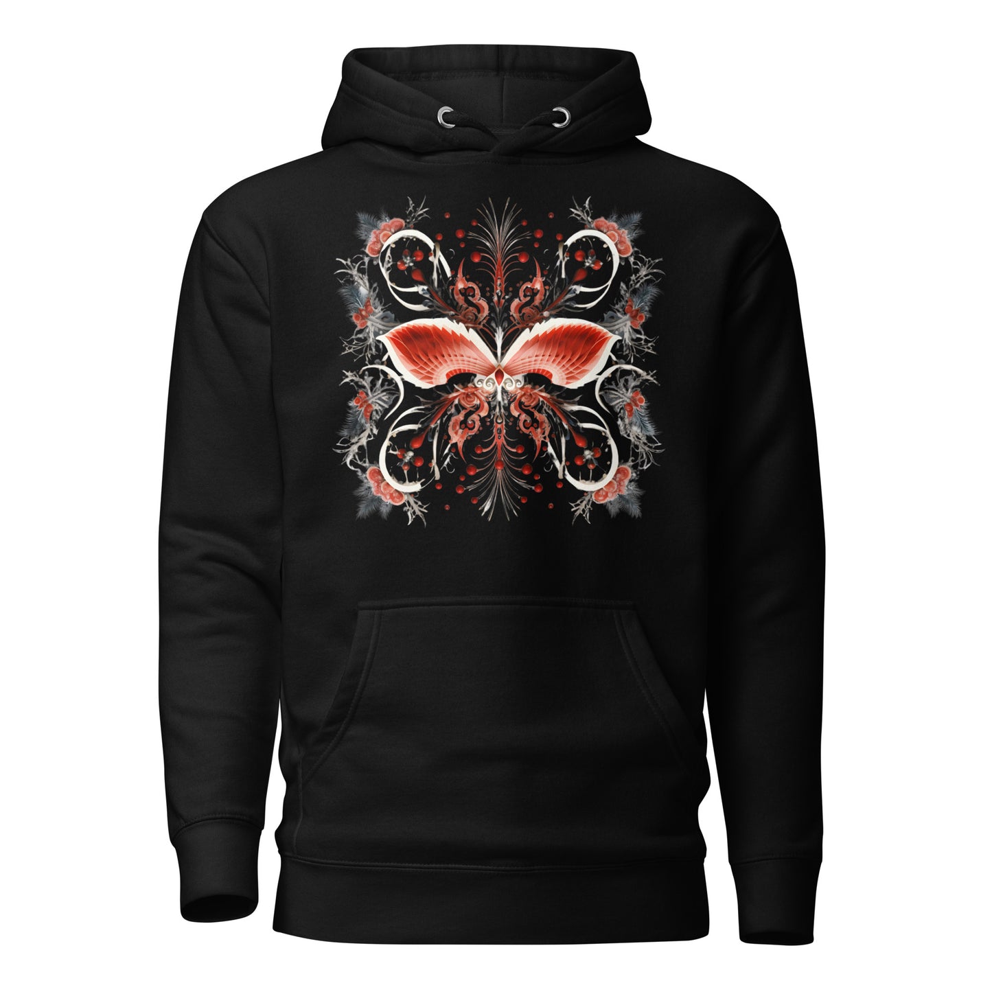 Terracotta Wings - Unisex Recycled Hoodie: Festive Angelic Apparel