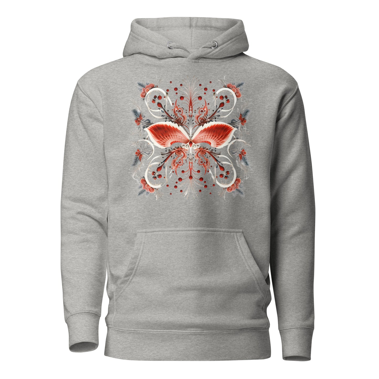 Terracotta Wings - Unisex Recycled Hoodie: Festive Angelic Apparel