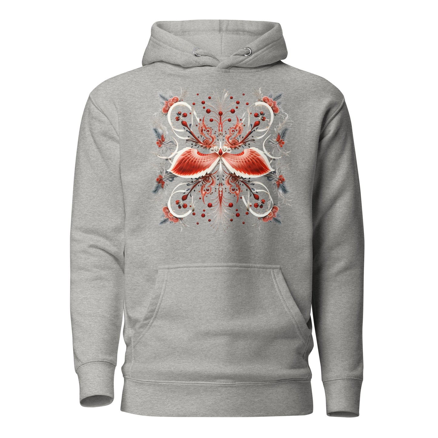 Christmas Wings - Unisex Recycled Hoodie: Festive Angelic Apparel