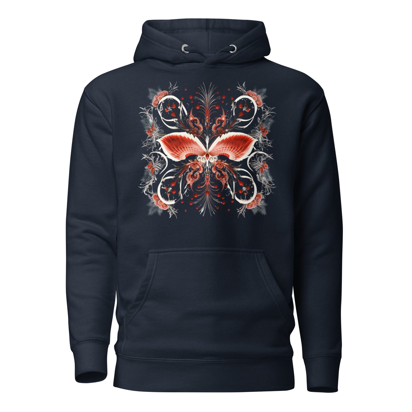 Terracotta Wings - Unisex Recycled Hoodie: Festive Angelic Apparel