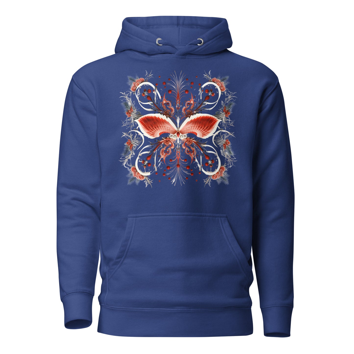 Terracotta Wings - Unisex Recycled Hoodie: Festive Angelic Apparel