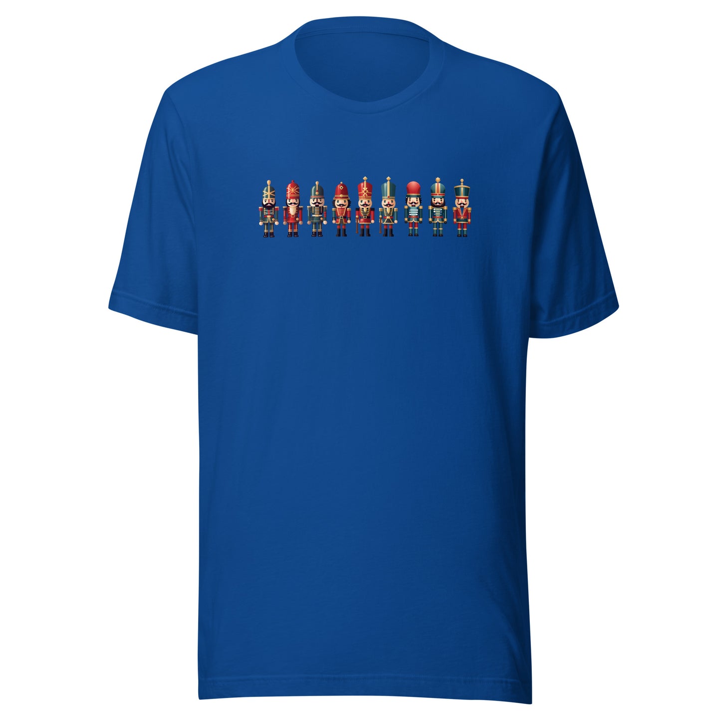 Nutcrackers Long Line - Unisex T-Shirt: Festive Holiday Wear